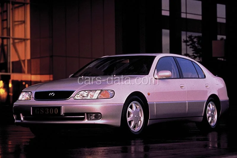 Lexus GS 300 1993 front view