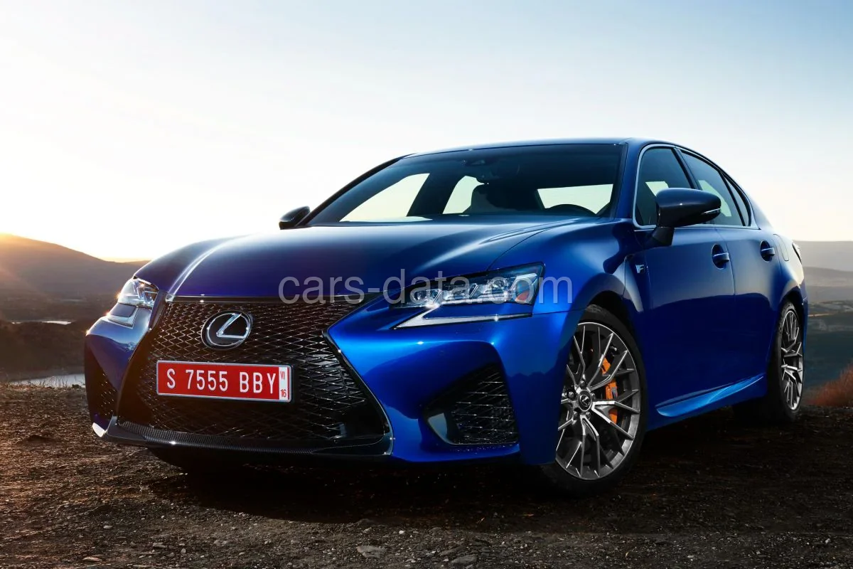 Lexus GS F 2016 front view