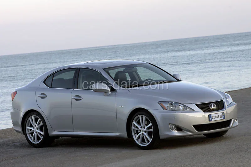 Lexus IS 220d Sport 2005 front view