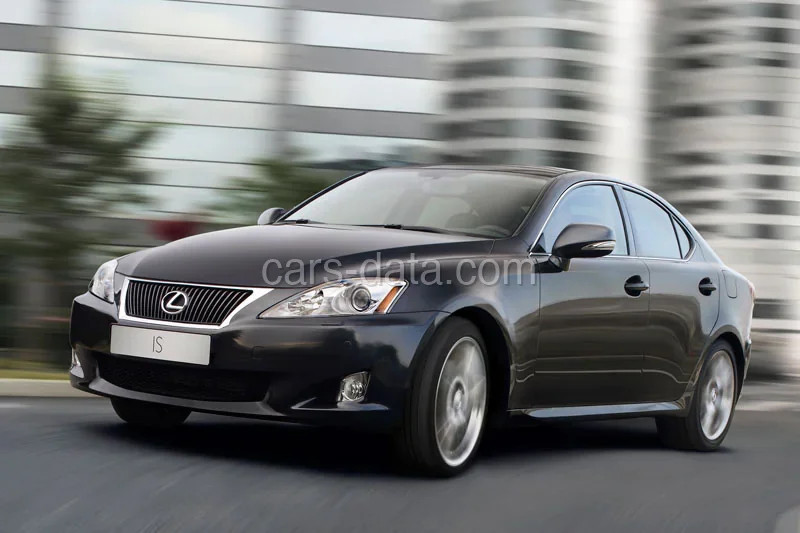 Lexus IS 250 2010 front view
