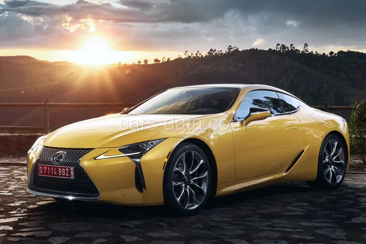 Lexus LC 500h Hokkaido Edition 2023 front view