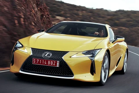 Lexus LC 500h Obsidian Edition 2022 view 6