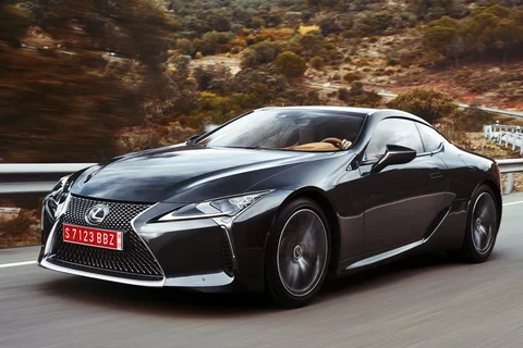 Lexus LC 500h Obsidian Edition 2022 view 7