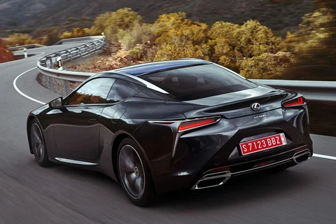 Lexus LC 500h Obsidian Edition 2022 view 12