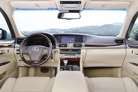 Lexus LS 600h Luxury Line 2013 view 10
