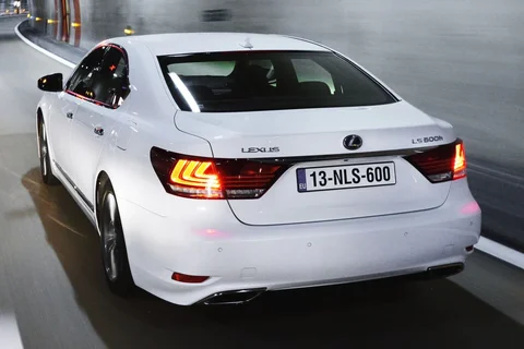 Lexus LS 600h Luxury Line 2013 view 12