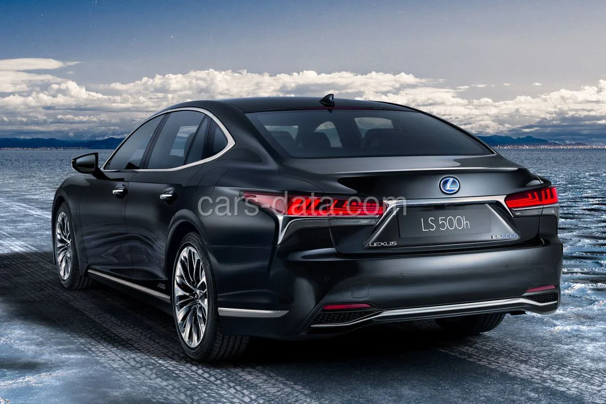 Lexus LS 500 AWD Luxury Line 2018 front view