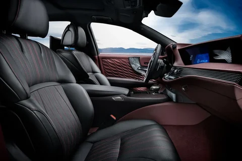 Lexus LS 500h Luxury Line 2018 view 7