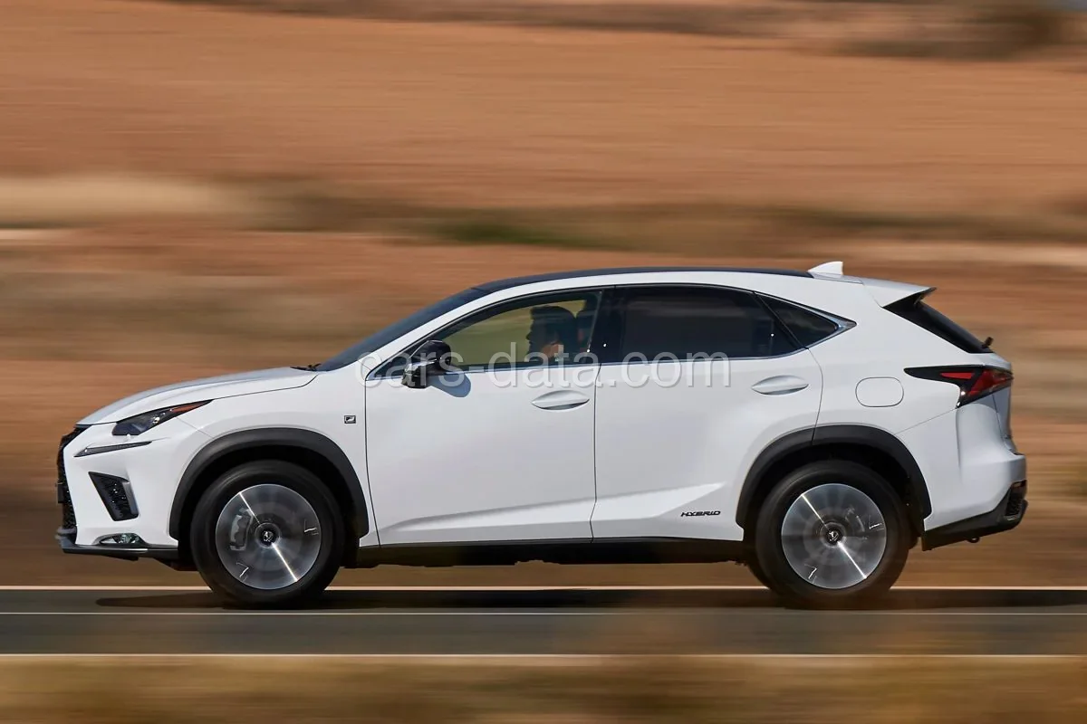 Lexus NX 300h AWD Luxury Edition 2020 front view