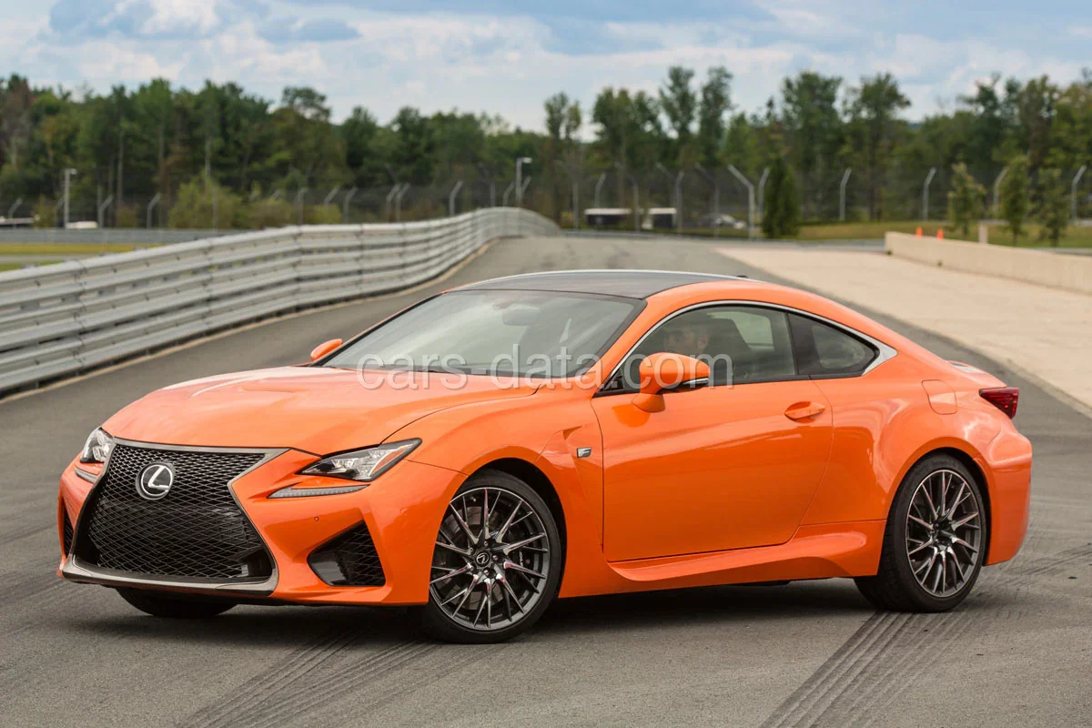 Lexus RC F Luxury Edition 2015 front view