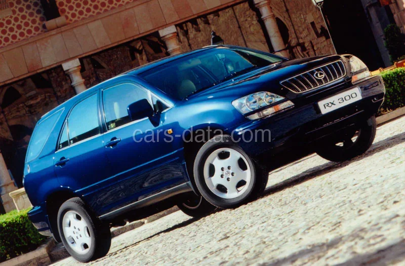 Lexus RX 300 2000 front view