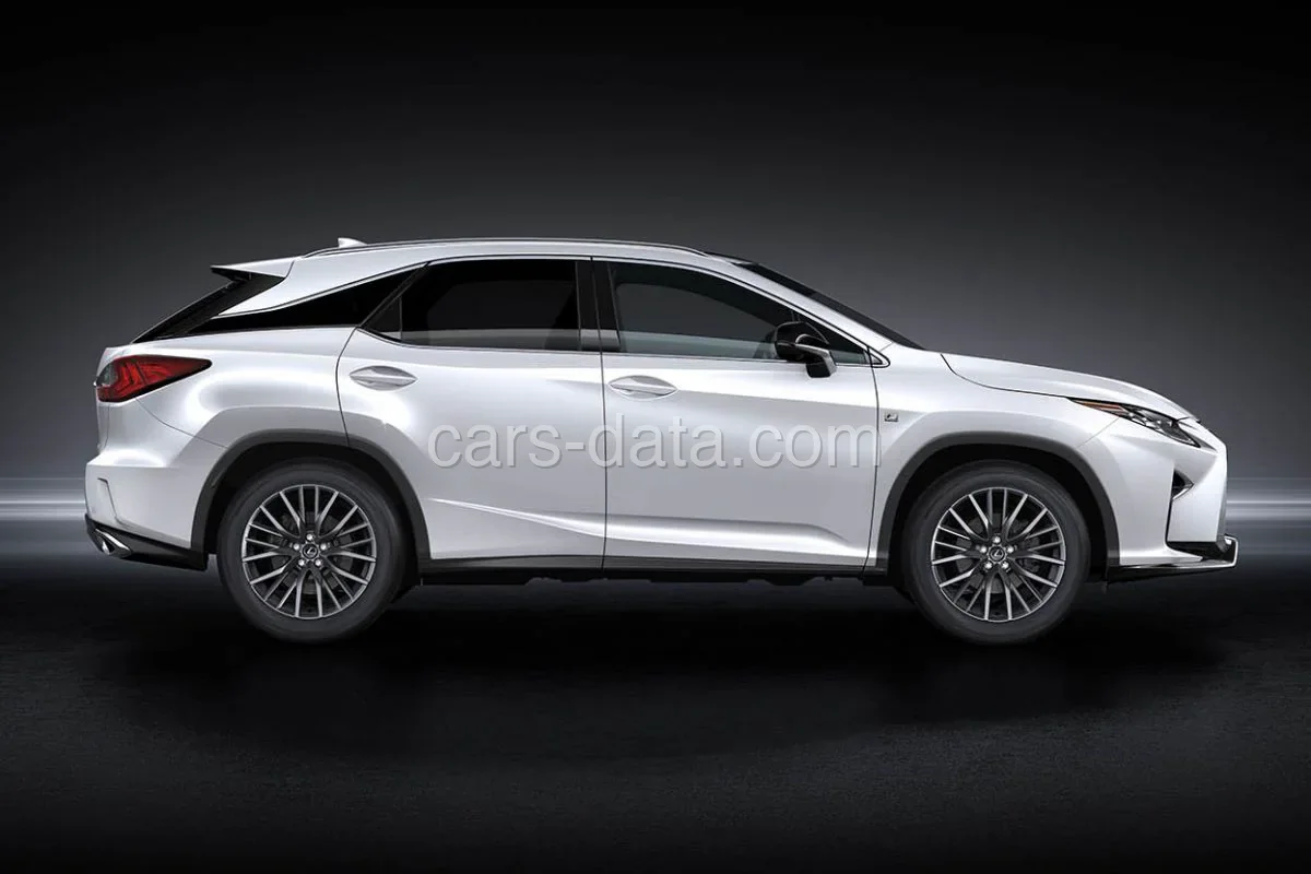Lexus RX 450hL Premium 2019 front view