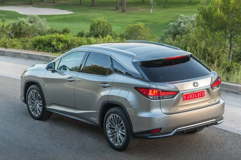 Lexus RX 450h Obsidian Edition 2022 view 3