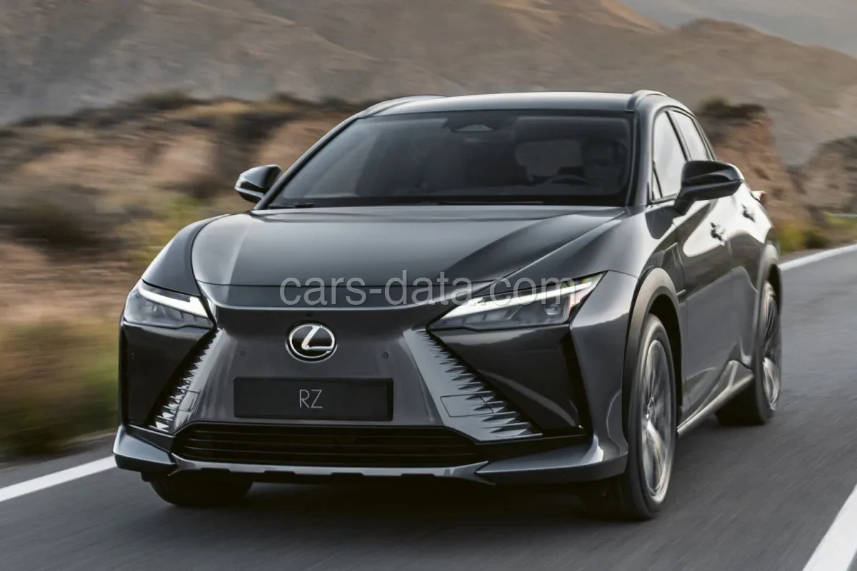 Lexus RZ 450e Executive Line 2023 front view