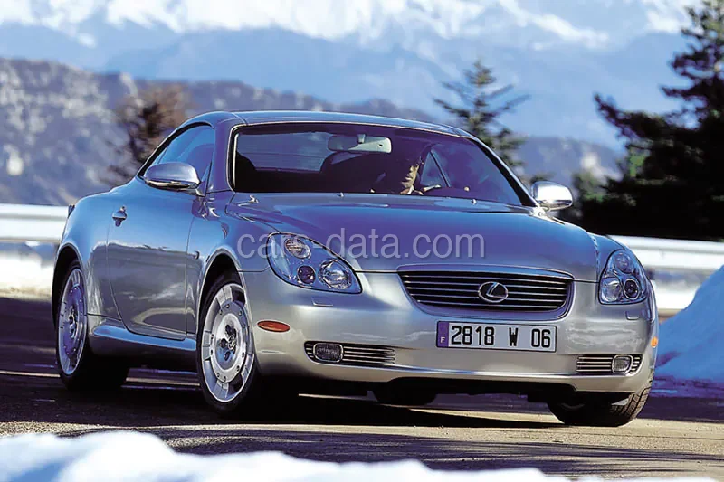 Lexus SC 430 Platinum 2010 front view