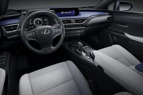 Lexus UX 300e Electric Executive 2020 view 12