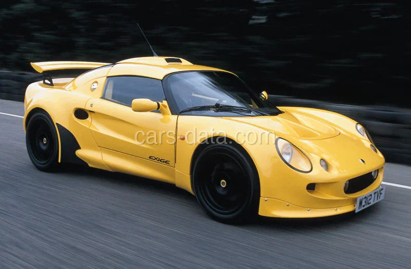 Lotus Exige Exige 2000 front view