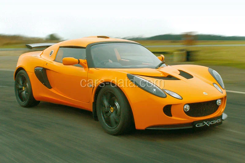 Lotus Exige Exige 2004 front view