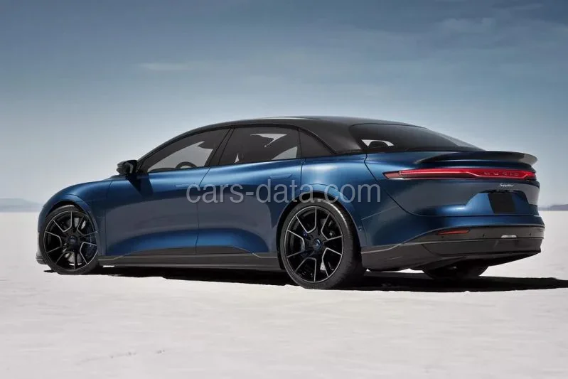 Lucid Air Dream Edition Range 2022 front view