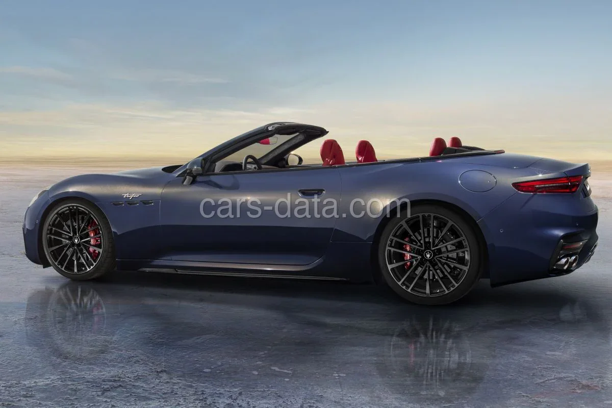 Maserati GranCabrio Modena 2025 front view
