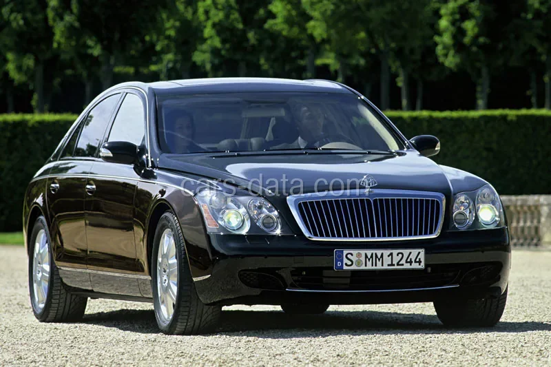 Maybach 57 57 2002 front view