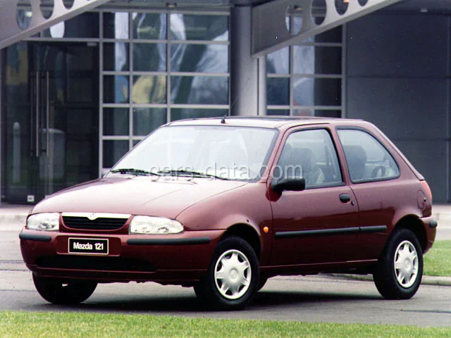 Mazda 121 1.8 D LX 1996 front view