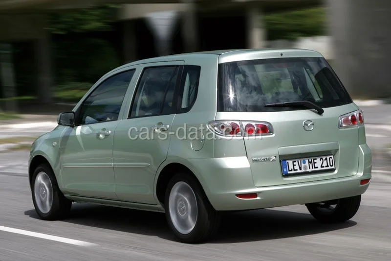 Mazda 2 1.4 CiTD Exclusive 2006 front view