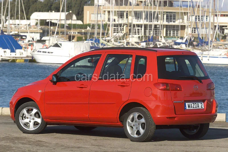 Mazda 2 1.4 Touring 2003 front view