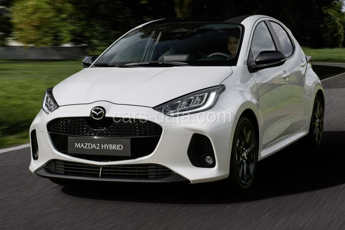 Mazda 2 Hybrid Centre-Line 2023 front view