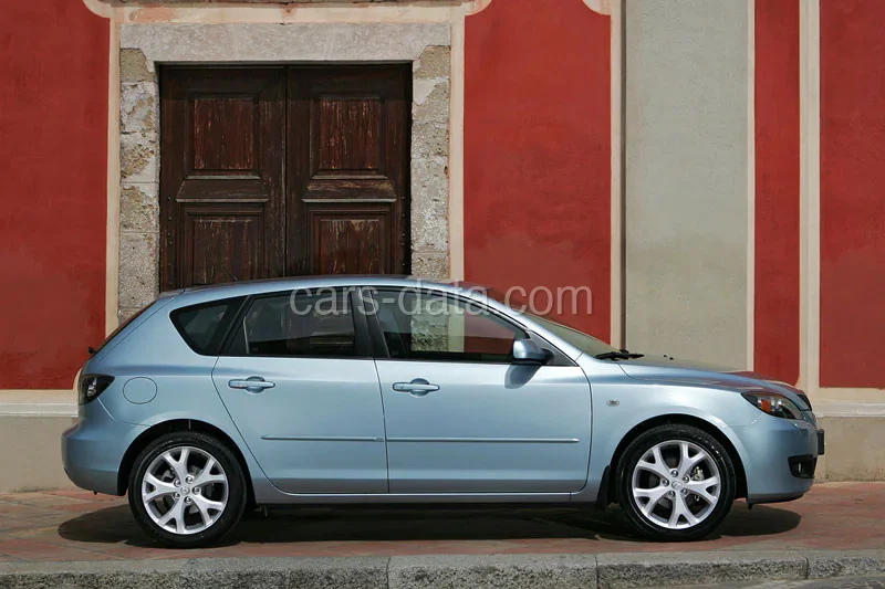 Mazda 3 2.0 CiTD hp Executive 2007 front view
