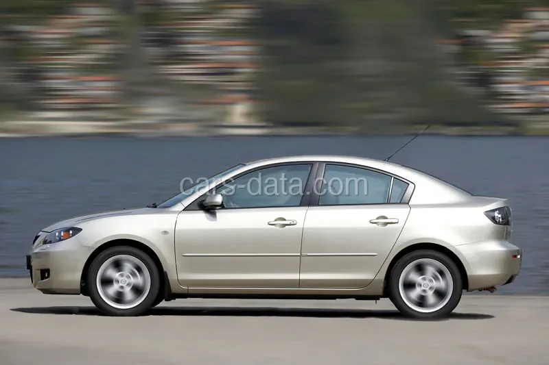 Mazda 3 Sedan 1.6 CiTD Active 2008 front view