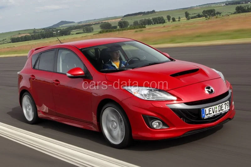 Mazda 3 2.3 DISI Turbo MPS 2011 front view