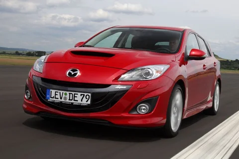 Mazda 3 2.3 DISI Turbo MPS 2011 view 2