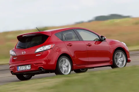 Mazda 3 2.3 DISI Turbo MPS 2011 view 4