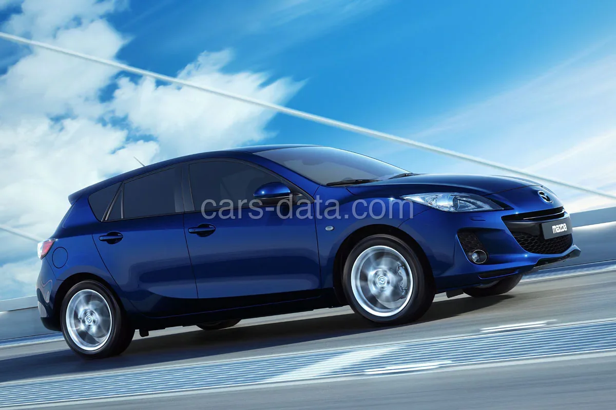 Mazda 3 1.6 CiTD Business 2011 front view