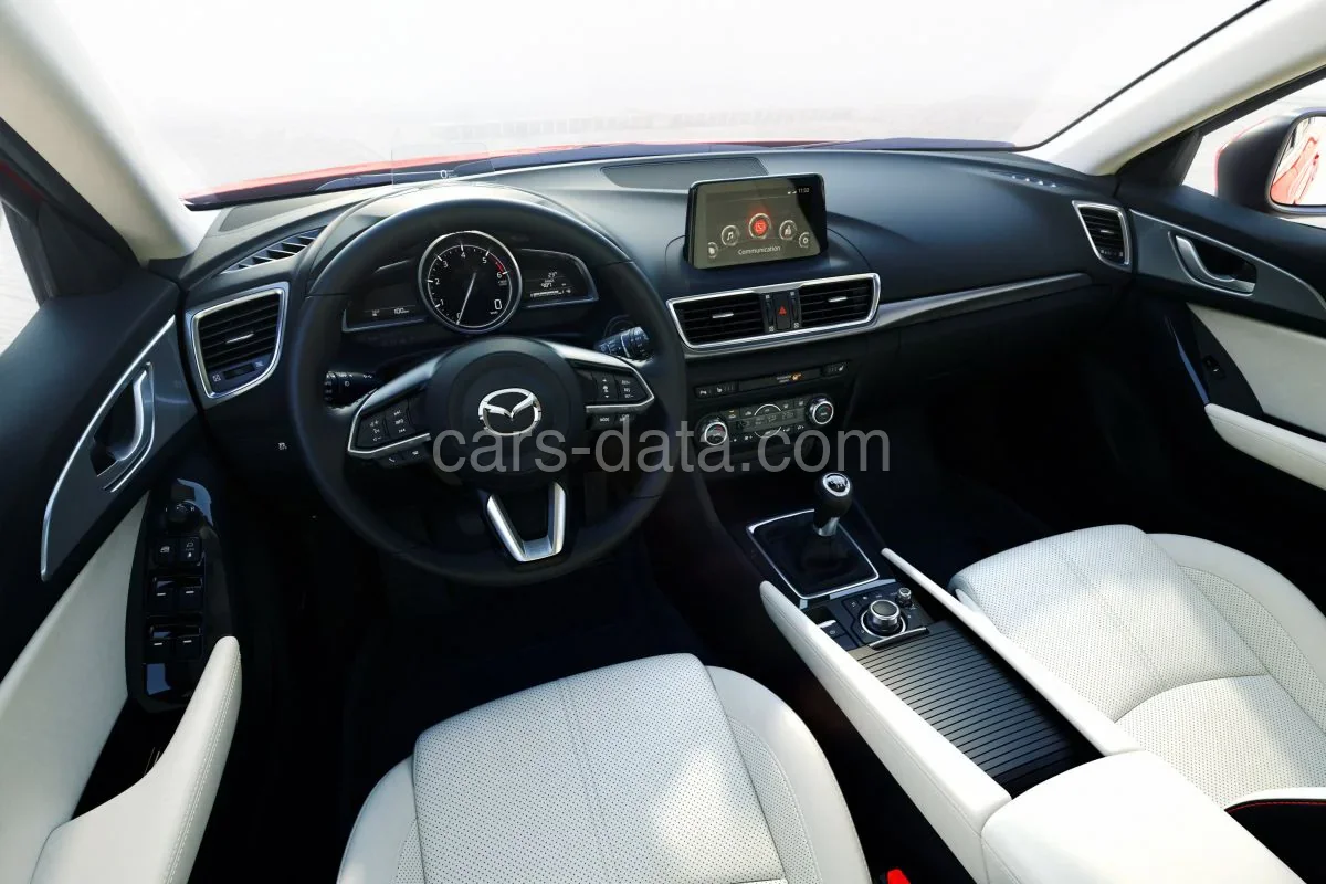 Mazda 3 Sedan SkyActiv-D 2.2 150 GT-M 2016 front view