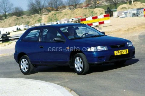 Mazda 323 P 2.0 D GLX 1997 front view