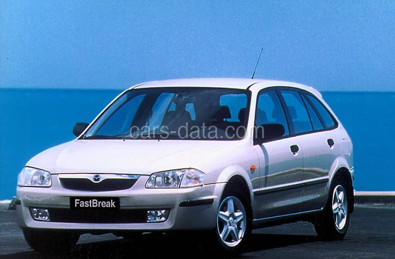 Mazda 323 FastBreak 2.0 D LS 1999 front view
