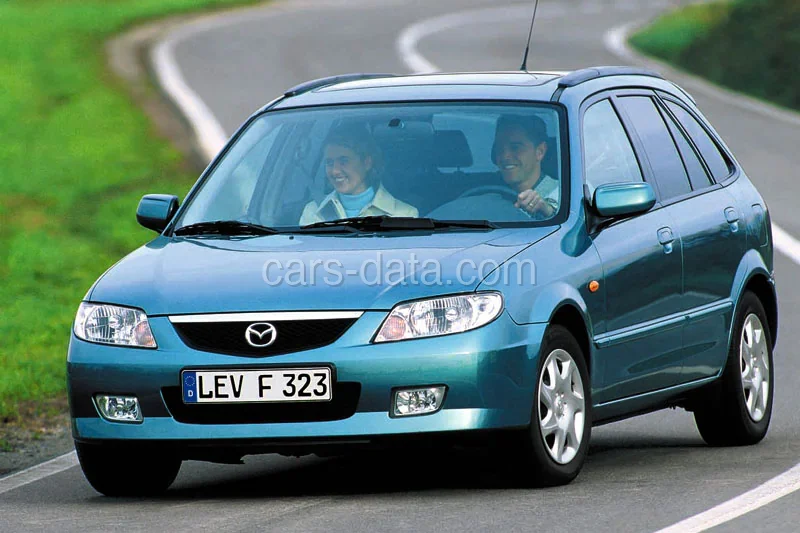 Mazda 323 FastBreak 2.0 DiTD Comfort 2001 front view
