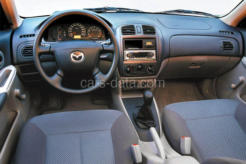 Mazda 323 Sedan 2.0 DiTD Touring 2001 front view