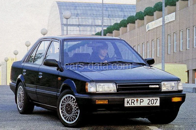 Mazda 323 1.3 GLX 1985 front view