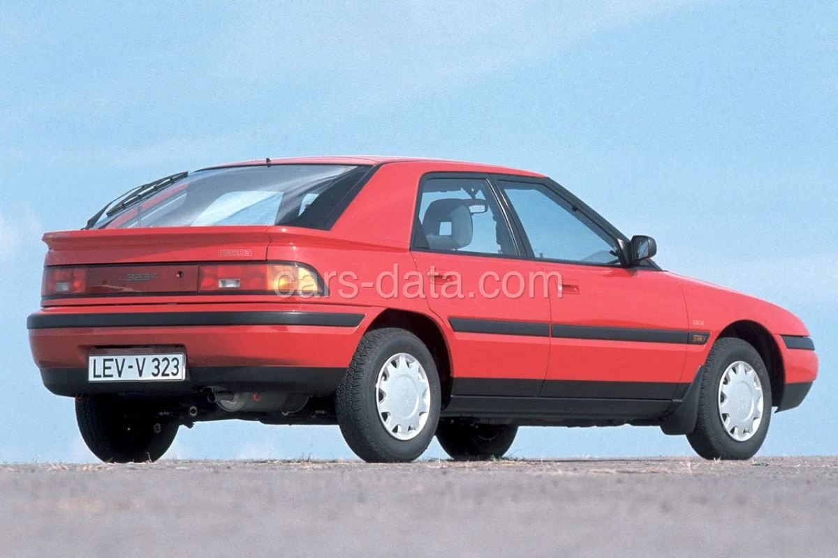 Mazda 323 1989 — Extérieur 1