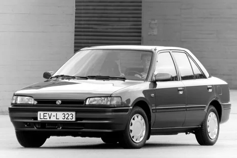 Mazda 323 1.7 D GLX 1991 view 2