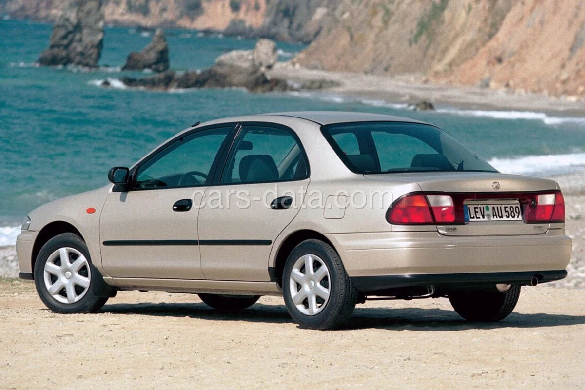 Mazda 323 Sedan 2.0 D GLX 1997 front view