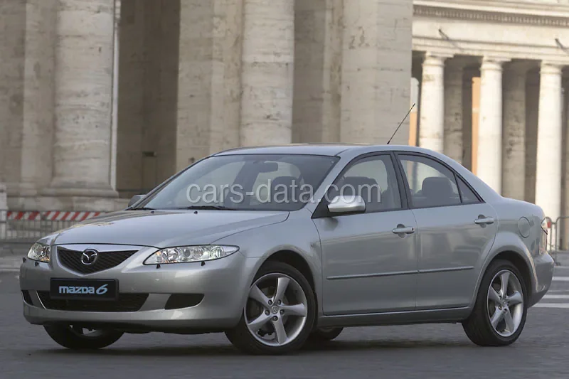 Mazda 6 2.3 S-VT Active 2002 front view