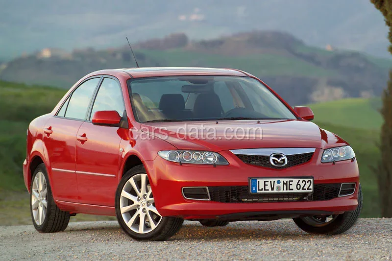 Mazda 6 1.8 Exclusive 2005 front view