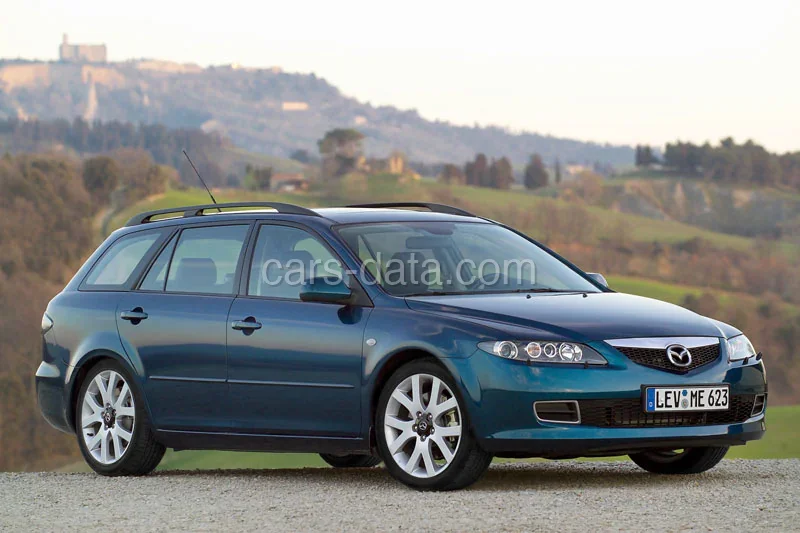 Mazda 6 SportBreak 1.8 Touring 2005 front view