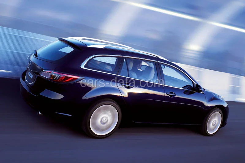 Mazda 6 SportBreak 1.8 TS 2009 front view