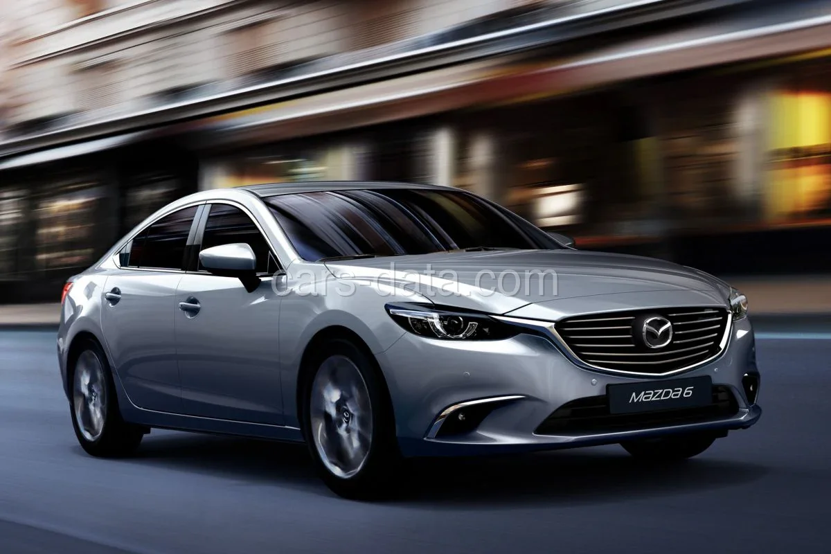 Mazda 6 SkyActiv-G 2.0 145 S 2015 front view