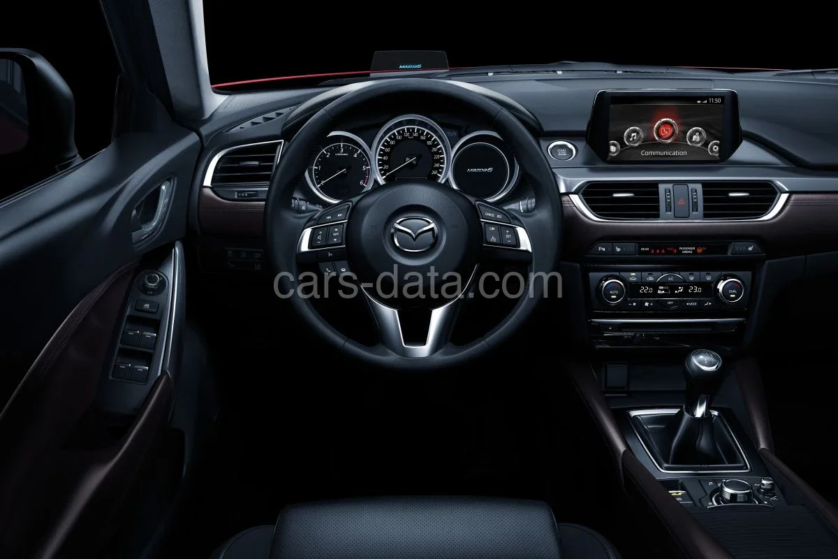 Mazda 6 SportBreak SkyActiv-G 2.0 145 TS 2015 front view